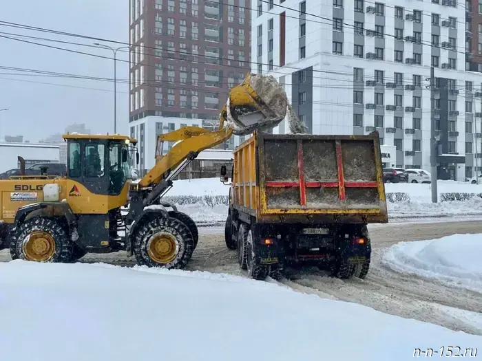 С нижегородских улиц вывезли 18 тысяч кубометров снега.