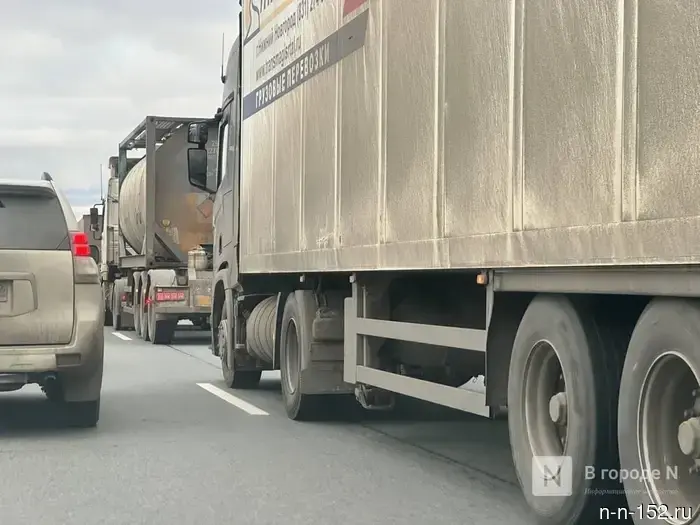 Huge traffic jams have paralyzed the M-7 highway near Nizhny Novgorod - map