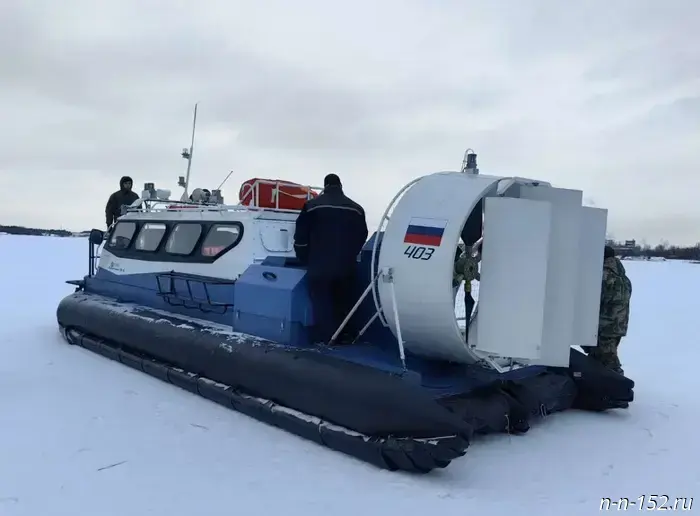 "Vodolet" will launch winter river transport services in the Nizhny Novgorod Region.