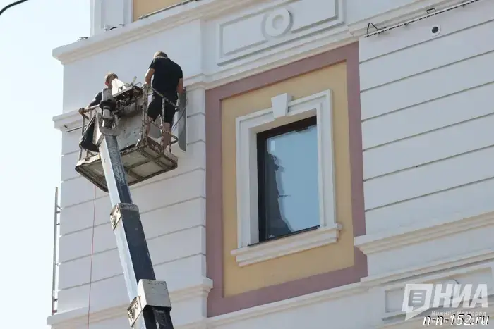 A worker fell from the fourth floor in Dzerzhinsk.