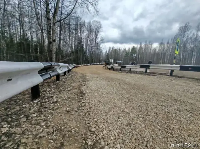 Traffic has been restored on the temporary road Semenov – Khakhaly – Feofanika.