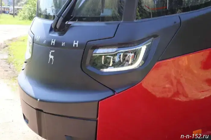 Tram No. 2 resumes service in Nizhny Novgorod.