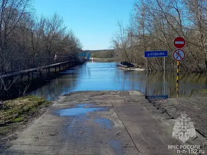 В Нижегородской области за день один приусадебный участок освободился от воды.