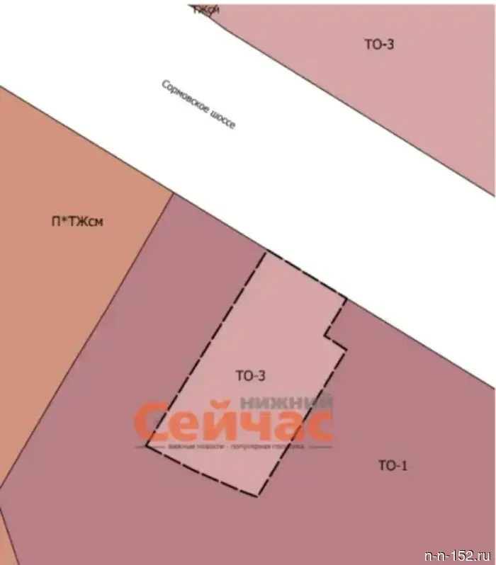 The land on Sormovsky Highway will be converted into an area for motorists and commerce.