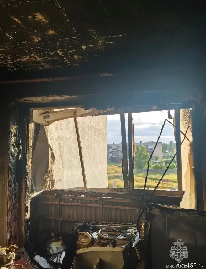 Пожарные в Выксе спасли шесть человек.