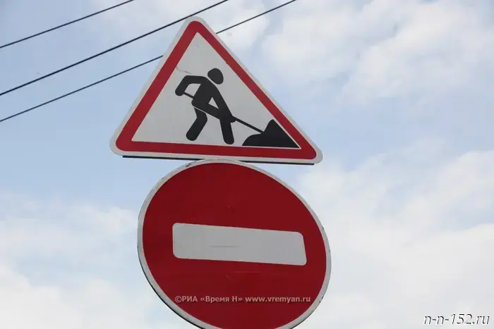 В Нижнем Новгороде снова начали активно проводить ночные работы по ремонту Мызинского моста.