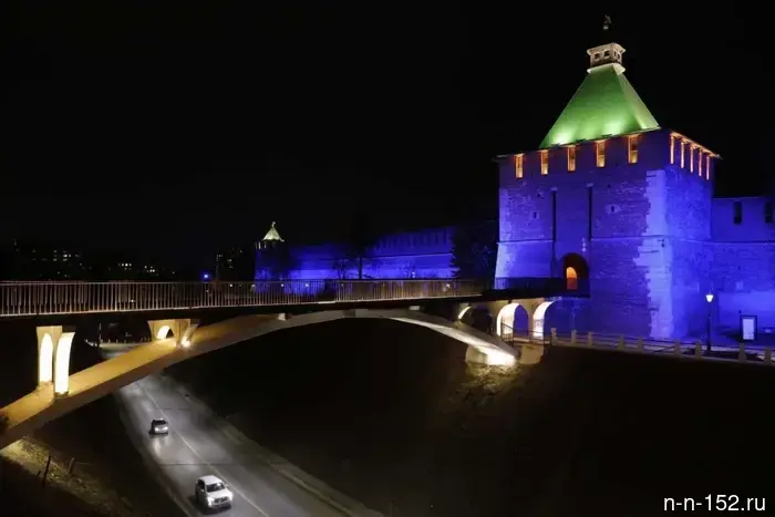 Iconic Nizhny Novgorod landmarks will be illuminated in blue on April 2nd in support of children with autism spectrum disorder.