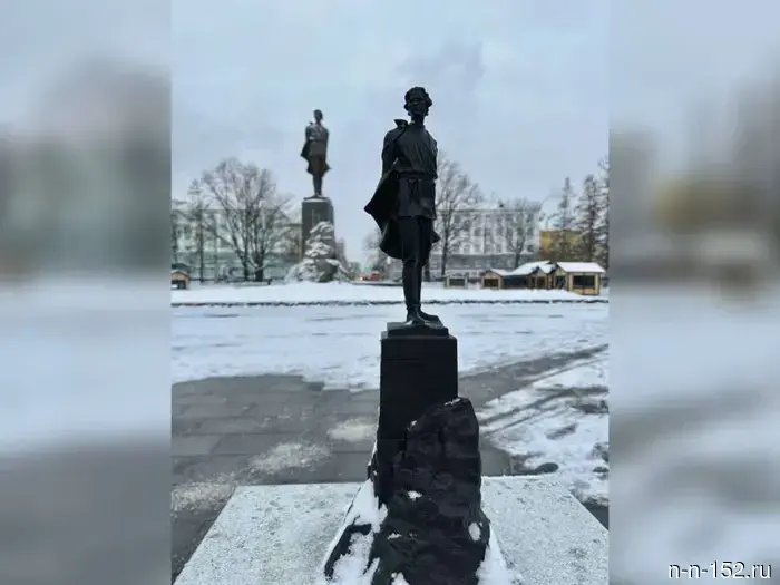 The tactile model of the Gorky monument in Nizhny Novgorod will be placed under video surveillance.