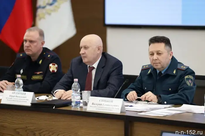 Глеб Никитин провел встречу КЧС для обсуждения вопросов безопасного прохождения весеннего половодья.