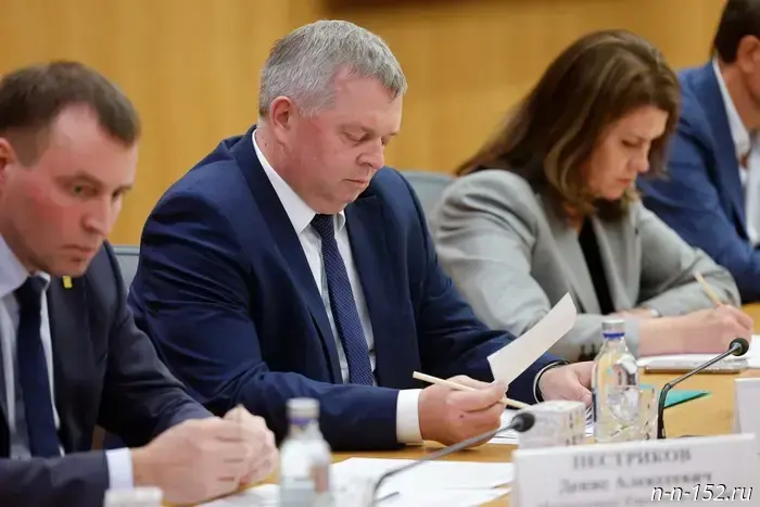 Maxim Cherkasov presented the region's experience in developing the children's products industry.