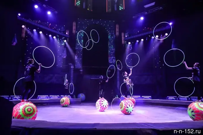 The open rehearsal of Gia Eradze's show "Sand Fairy Tale" took place at the Nizhny Novgorod circus.