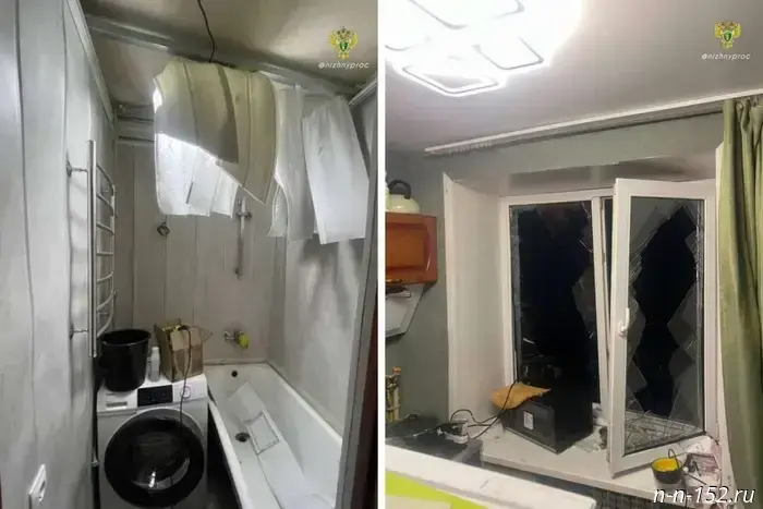 A state of heightened readiness was introduced in the apartments of the damaged apartment building on Lvovskaya Street.