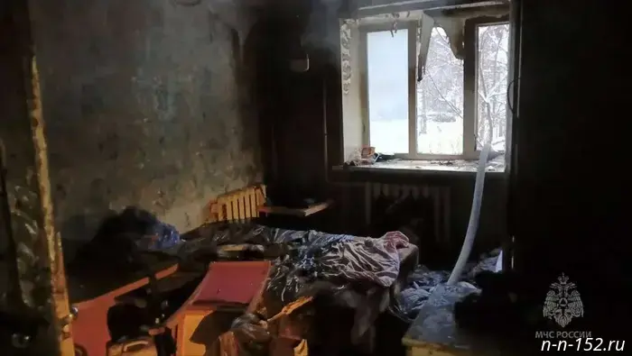 25 people were evacuated from a building in the Sovetsky District due to a fire.