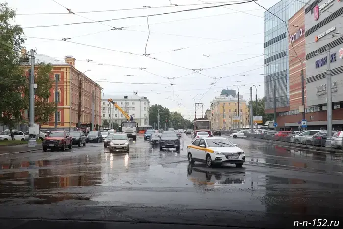 Restrictions for transportation have been lifted at the intersection of Belinsky Street and Kulibina Street.