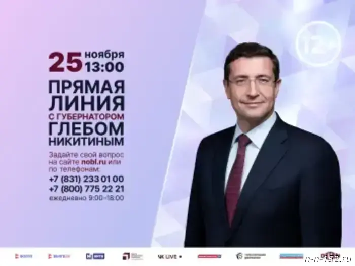 More than 7,000 questions were asked of the governor by Nizhny Novgorod residents during a live Q&A last year.