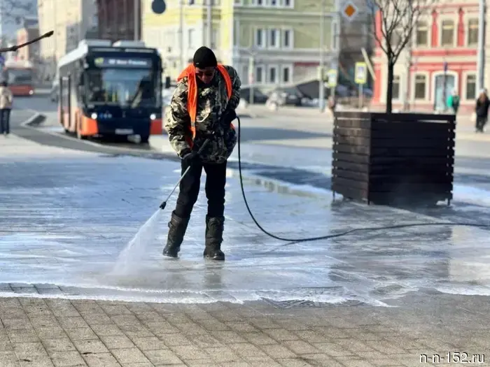 Нижний Новгород приведут в надлежащее состояние после зимы с обильными снегопадами.