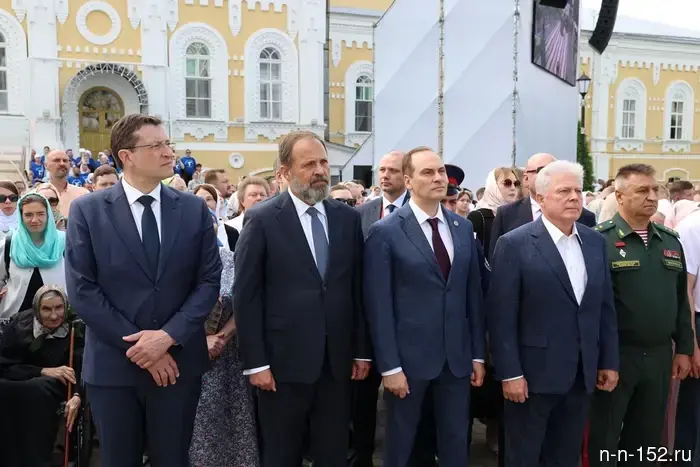 In Diveyevo, celebrations were held in honor of St. Seraphim of Sarov.