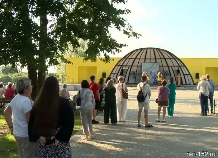In Navashino, the improvement of the city park has been completed.