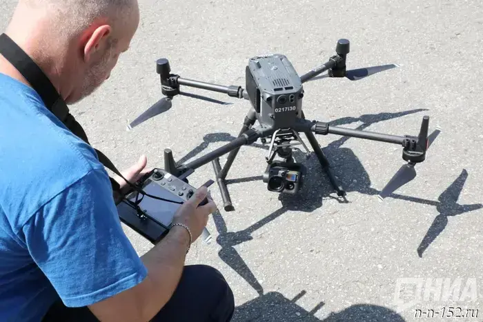 Drones will conduct aerial photography in Lyskovo to update geospatial data.