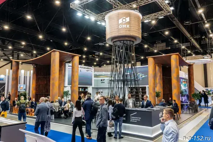 The booth featuring the Vyksa Shukhov Tower was named the best at the international industrial exhibition.