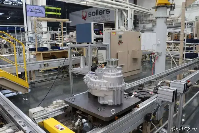The assembly of transfer cases has begun at the new plant in Zavolzhye.