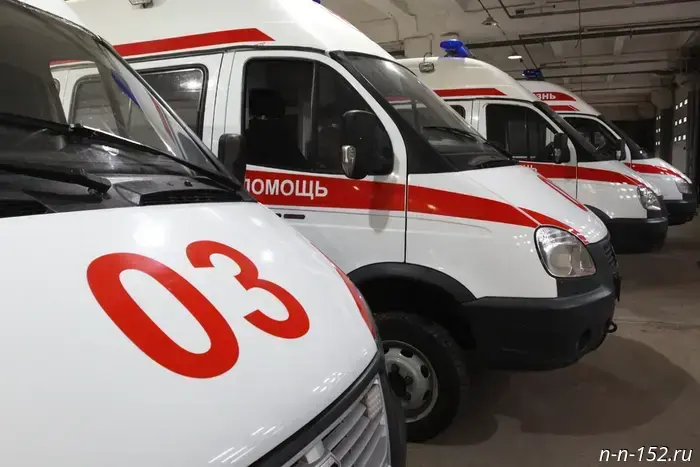 A worker fell from a height during the construction of a polyclinic in Nizhny Novgorod.