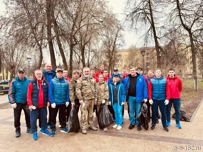 «Запуск» на городском субботнике