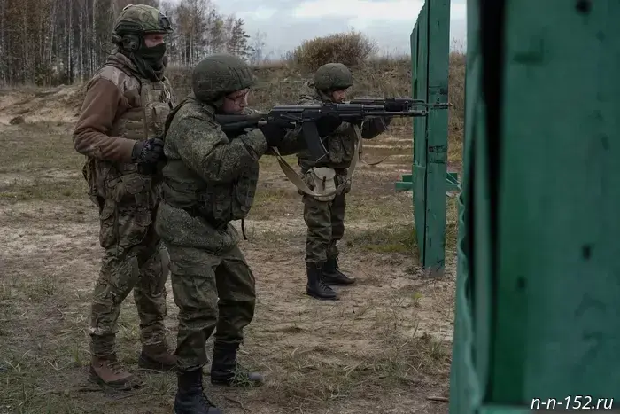 The first group of reservists from "BARS NN" began undergoing military training.