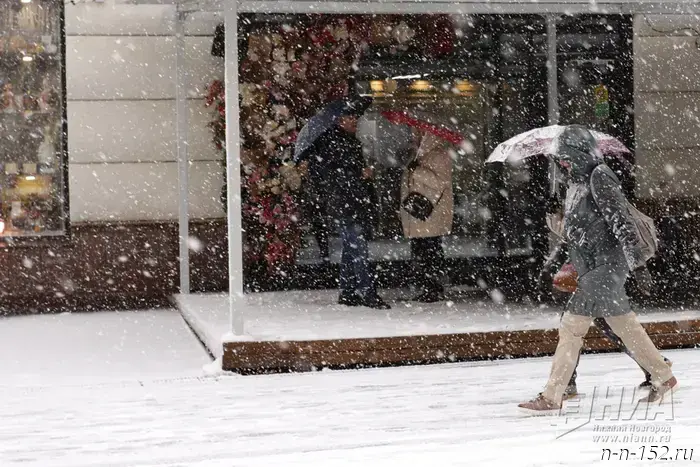 Гидрометцентр сообщает, что потепление ожидается в Нижегородской области в конце декабря.