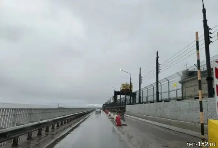 The bridge over the dam of the Nizhny Novgorod Hydroelectric Power Station is closed until May 15.