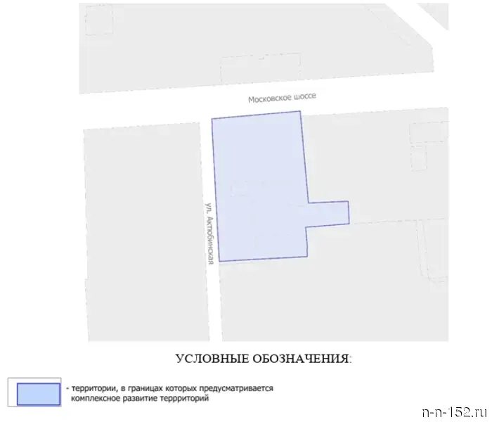 The site of the former shopping center "Karusel" on Moscow Highway is planned to be developed under the Comprehensive Development Plan.