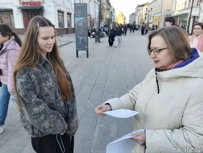 В Нижнем Новгороде состоялась акция «Дарю тепло».