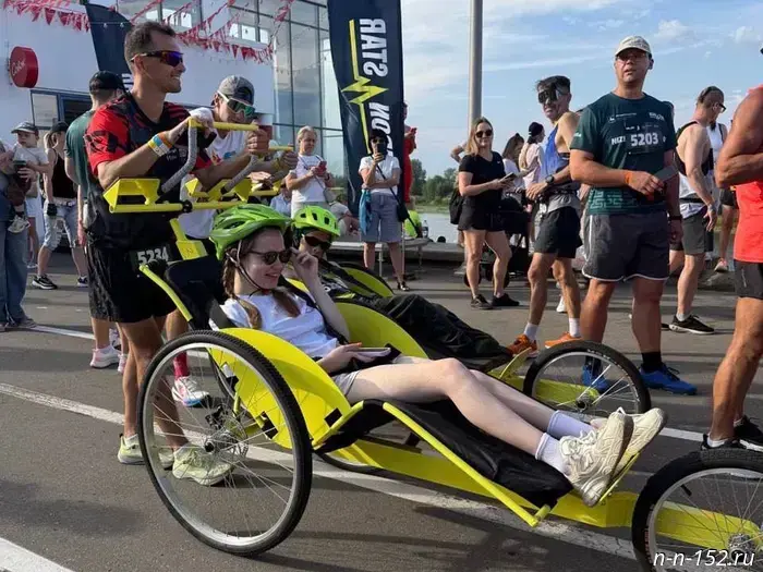 Children and adolescents with disabilities participated in IRONSTAR in Nizhny Novgorod.