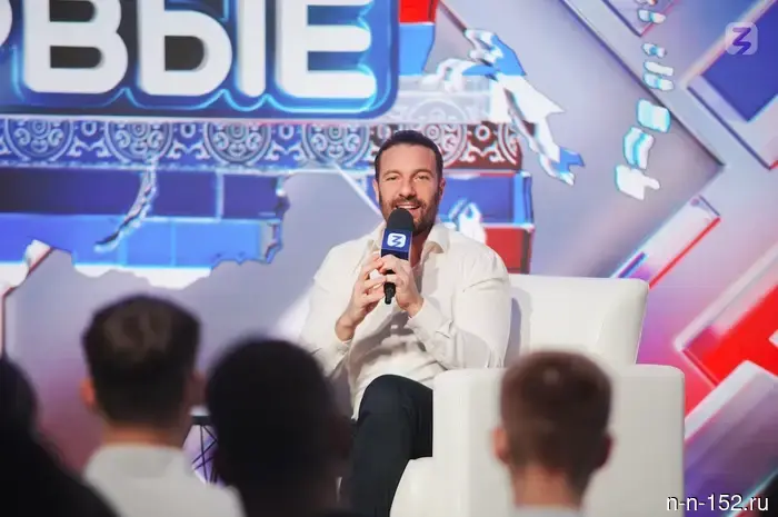 To love your work and Russia: champion Maria Kiseleva and TV presenter Federico Arnaldi spoke in Nizhny Novgorod.