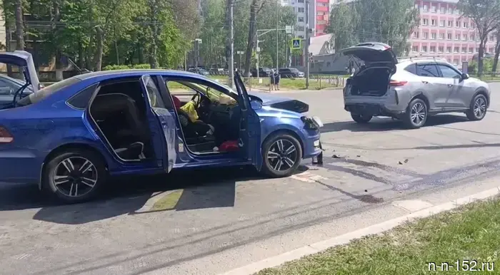Два ребенка были травмированы в результате ДТП на проспекте Гагарина 17 мая.