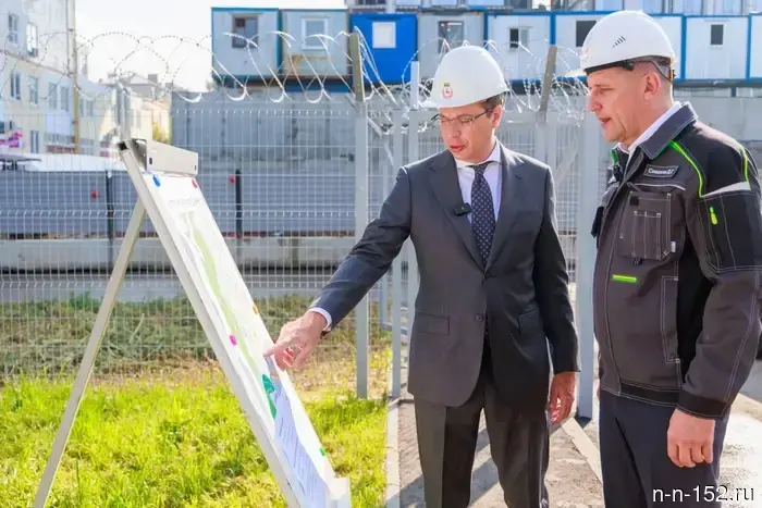 Yuri Shalabaev launched the trial heating runs.