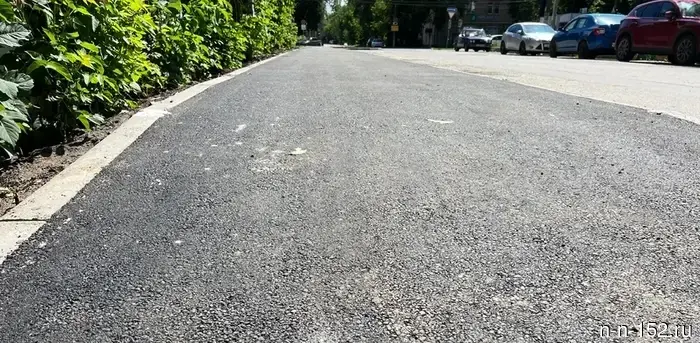 The repair of the pedestrian sidewalk on Yevgeny Nikonov Street has been completed in the Moskovsky District following residents' requests.