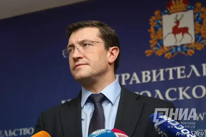 What did Governor Gleb Nikitin say about the drone attack in the Nizhny Novgorod region?