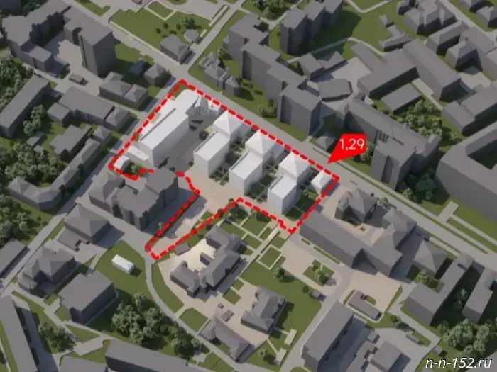 Mingrad published a KRT project on Gogol Street in Nizhny Novgorod.
