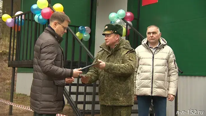 In the Nizhny Novgorod Region, the third modular barracks was built at the request of military units.