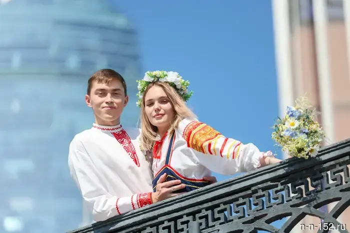 Nizhny Novgorod couples can get married at the III All-Russian Wedding Festival in Moscow.