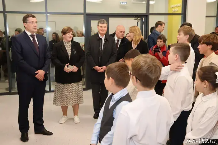 Gleb Nikitin took part in the opening of the Shukhov Tower and the "Quantorium" in Vyksa.