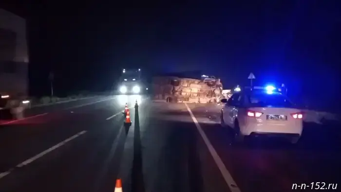 The driver fell asleep at the wheel and died in a head-on collision on the M-7 near Kstovo.