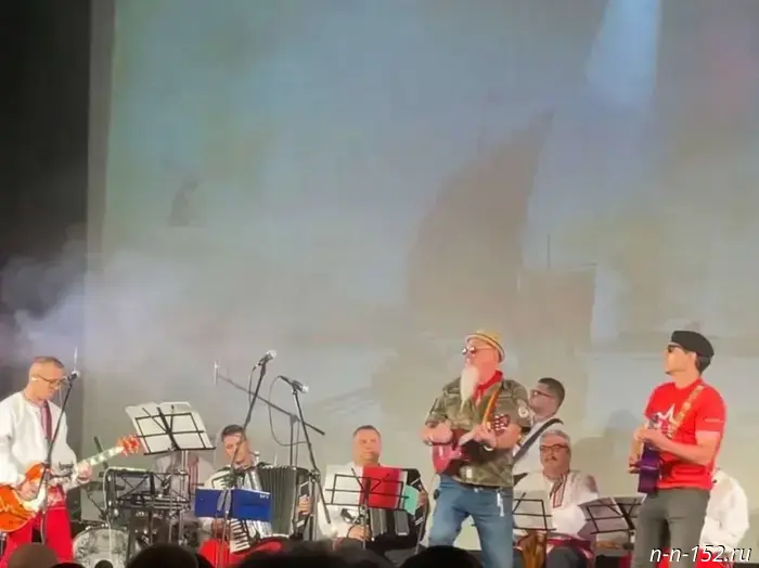 The Kstovo-based band "PolDEN' POBEDY" presented a song about Stepan Razin.