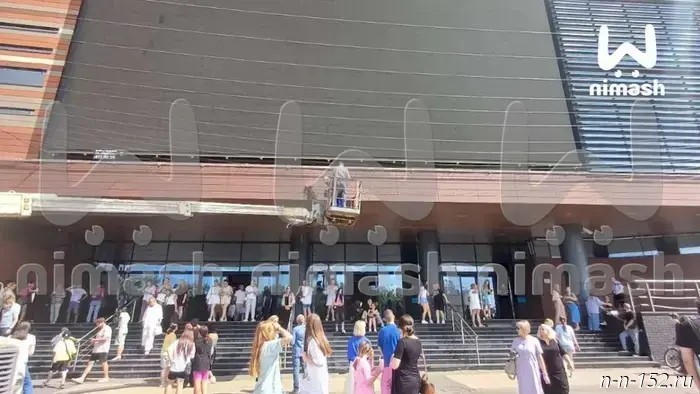 Nizhny Novgorod "Nebo" was evacuated on July 29th in the daytime.
