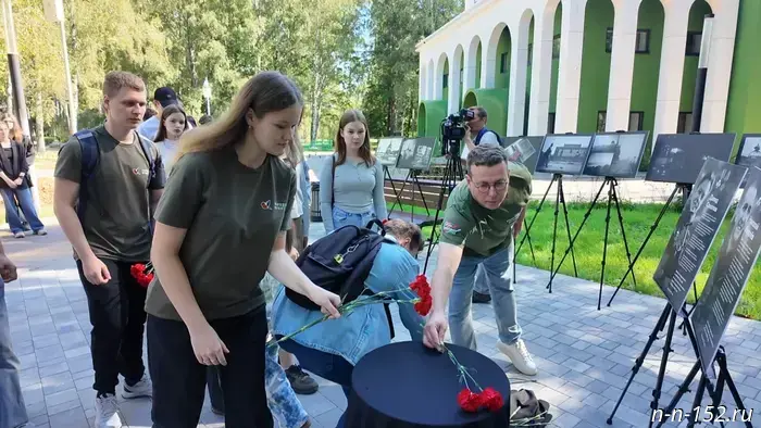 The memory of fallen volunteers was honored in Nizhny Novgorod.