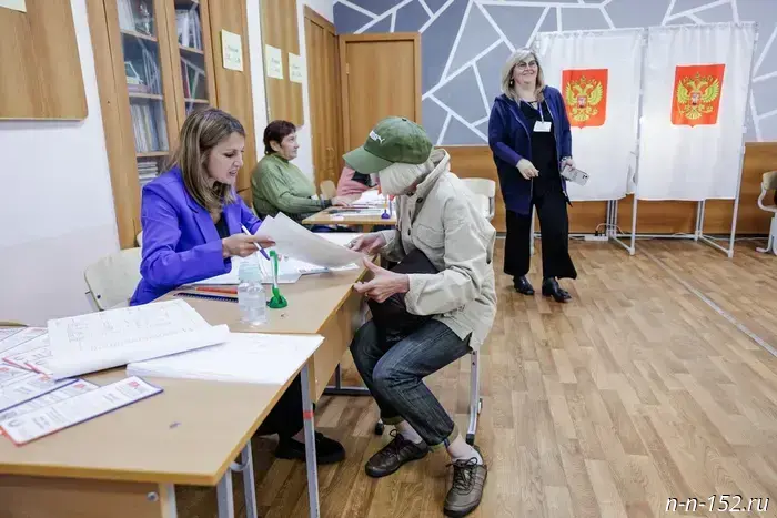 Voter turnout in the Nizhny Novgorod region as of 3:00 p.m. was 5.6%.