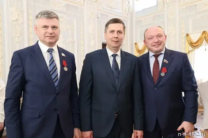 Employees of the Legislative Assembly of the Nizhny Novgorod Region have been awarded the medal of the Order "For Merit to the Fatherland" II class.