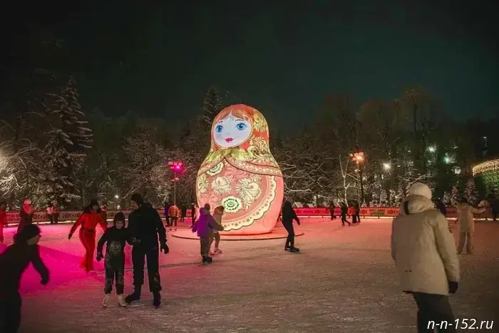 В нижегородских парках на коньках катались почти 35 тысяч человек.