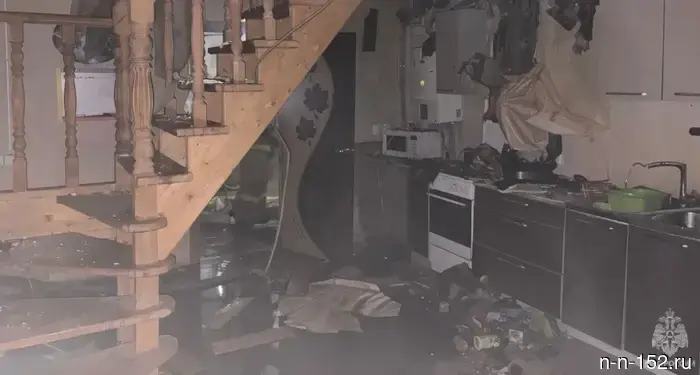 В Нижегородской области в результате пожара погибла женщина.